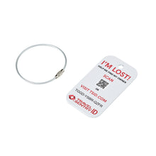 画像をギャラリービューアに読み込む, TST-0001 TRAVEL SENTRY TSID 荷物タグ