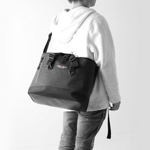 画像をギャラリービューアに読み込む, 9501-33 防水仕様横型トートバッグ 旅行アイテム