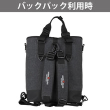 画像をギャラリービューアに読み込む, 9502-40 防水仕様縦型トートバッグ 旅行アイテム