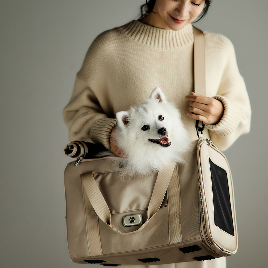 軽量ソフトタイプ 小型犬・猫のお出かけに ペットダッフルバッグ