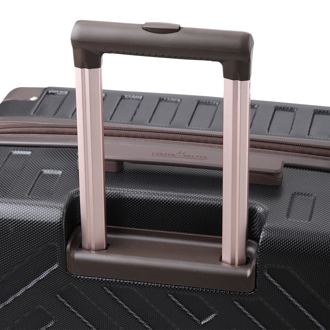 1泊~2泊向き機内持ち込み対応 スーツケース レジェンドウォーカー 5514-49 Deck Zipper Plus S-サイズ アイボリー