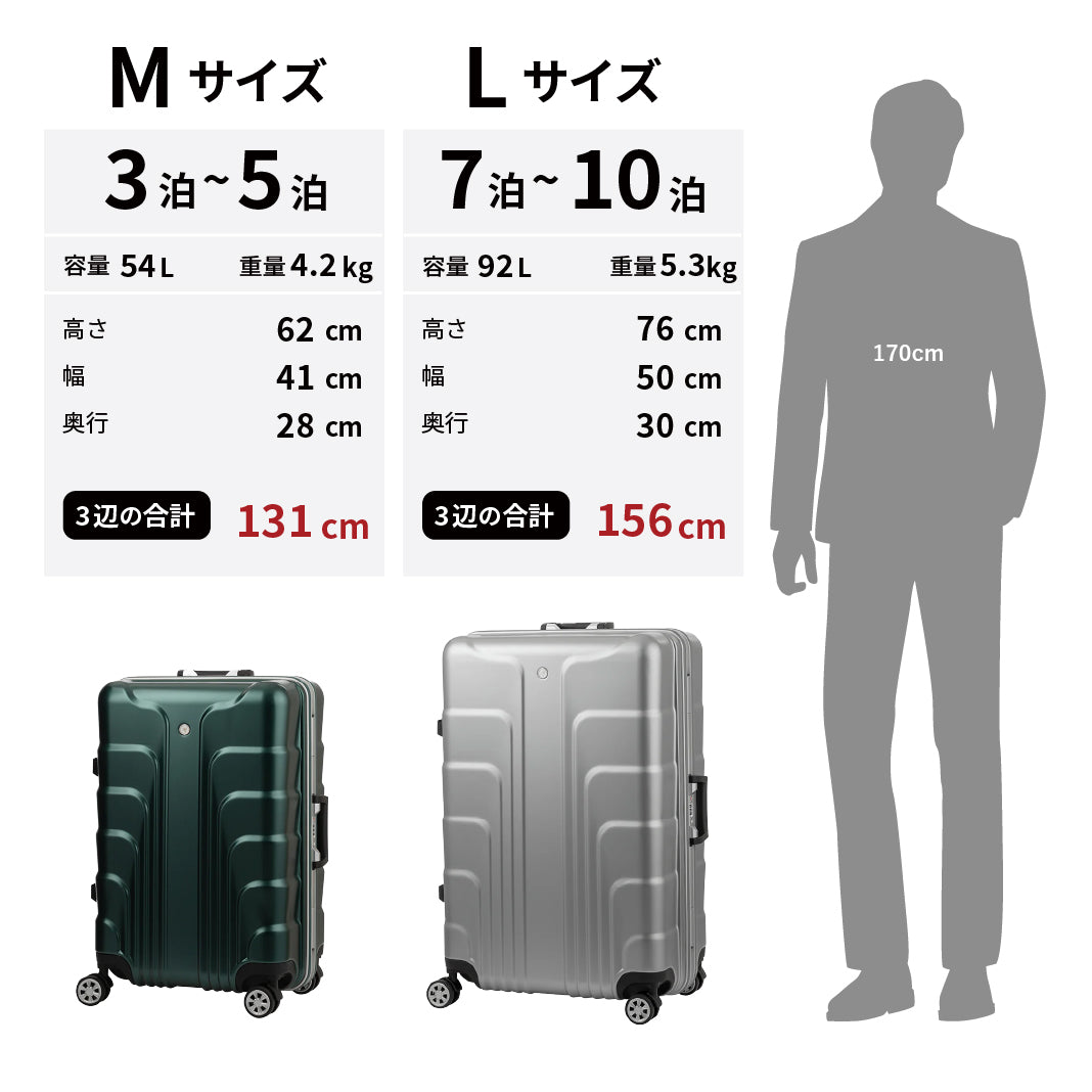 スーツケース キャリーケース　Mサイズ Amazon | [MAIMO] スーツケース Mサイズ 日本メーカー