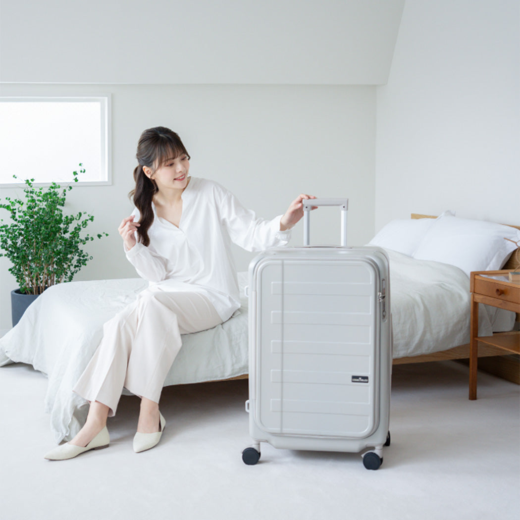 7泊以上 100L フロントオープン スーツケース クローゼットタイプ L