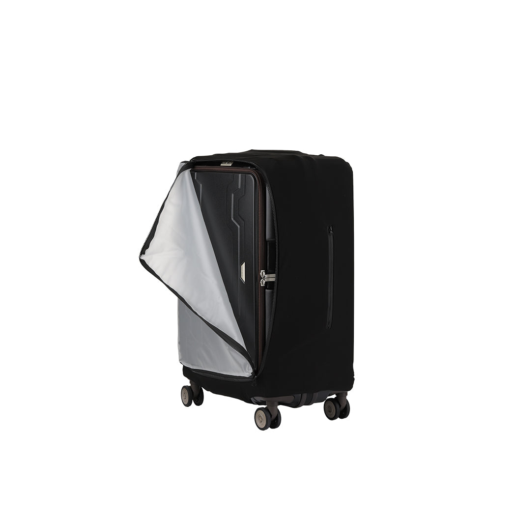 フロントオープン用スーツケースカバー M-サイズ 旅行アイテム