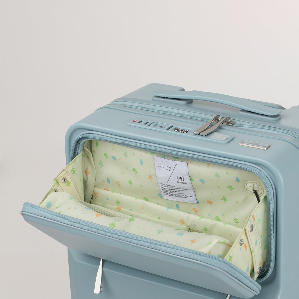 エンボス加工 合成皮革 ＆布製キャリーケース 1～2泊向き 機内持ち込み可 スーツケース レジェンドウォーカー CO5902