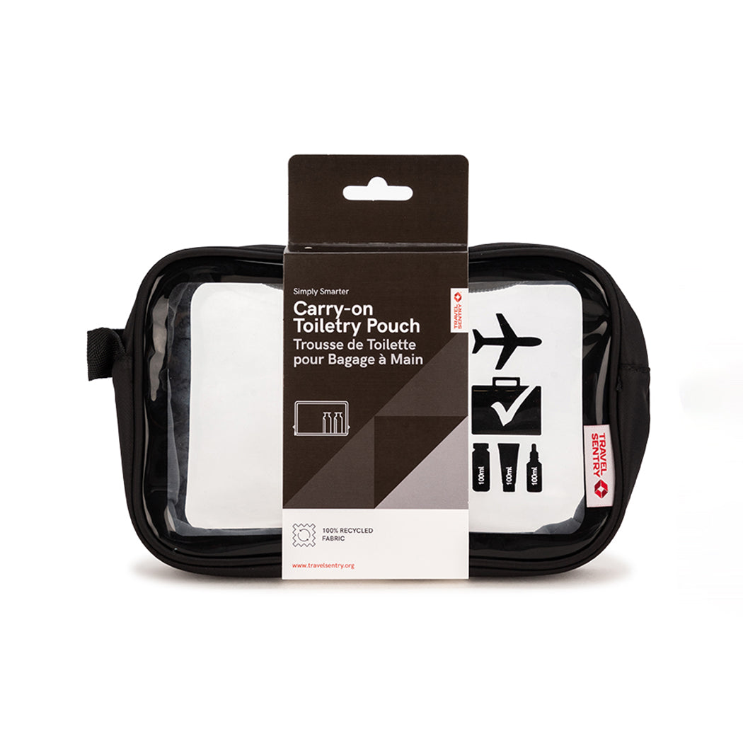 化粧品などの持ち運びに。トイレタリーポーチ 【TRAVEL SENTRY
