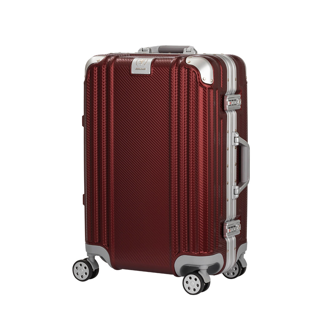 スーツケース キャリーケース キャリーバッグ トランク 中型 超軽量 Mサイズ 静音 ハード アルミ フレーム レジェンドウォーカー 5509-57