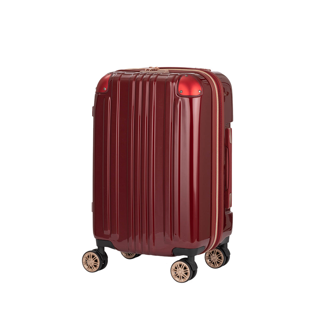 キャリーケース Sサイズ 機内持ち込み  レッドワイン スーツケース